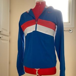 Nike Running Pullover Blue Medium
